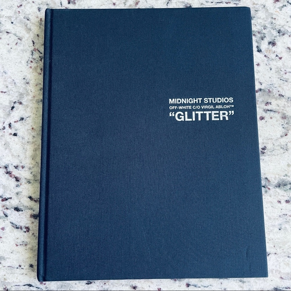 MIDNIGHT STUDIOS OFF-WHITE C/O VIRGIL ABLOH "GLITTER” PHOTOGRAPHY BOOK G…